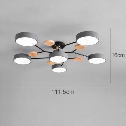 LUMICORE – Modern round LED ceiling light with a minimalist design