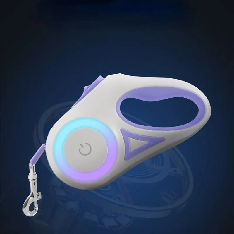 Automatische Hundeleine mit integriertem Licht-5