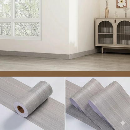 WOODSTRIPE – Verdickter PVC Wandaufkleber in Holzmaserung