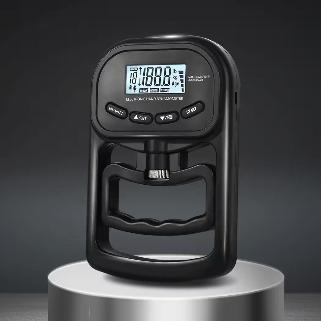 Gripmaster Digital - Appareil de mesure manuel précis pour mesurer la force de préhension jusqu'à 120 kg