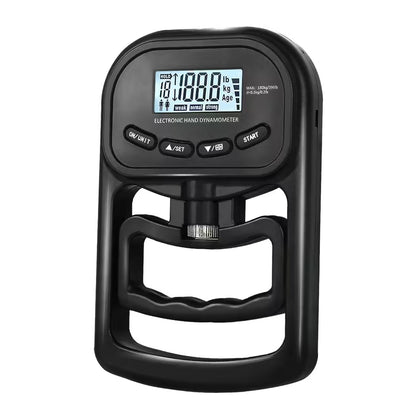 Gripmaster Digital - Appareil de mesure manuel précis pour mesurer la force de préhension jusqu'à 120 kg
