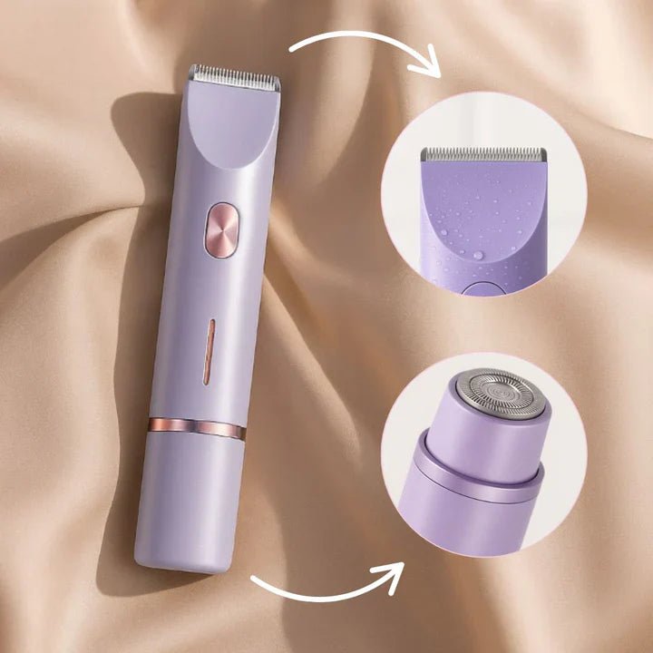 GLISSETTE – Afeitadora eléctrica para mujeres con uso suave y respetuoso con la piel