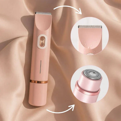 GLISSETTE – Afeitadora eléctrica para mujeres con uso suave y respetuoso con la piel