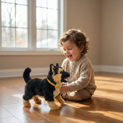 PUPPORA – Peluche pour chien douillette avec apparence réaliste