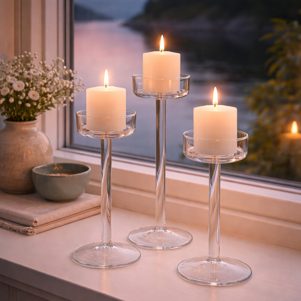 LUNELLE – Candle holders for cozy moments of light
