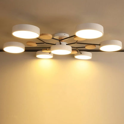 ARBORIA – Plafonnier LED scandinave au design naturel en forme de branche