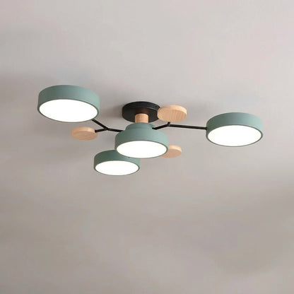 ARBORIA – Plafonnier LED scandinave au design naturel en forme de branche
