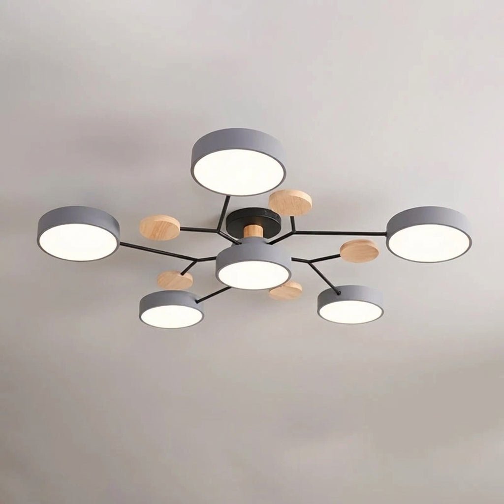 ARBORIA – Plafonnier LED scandinave au design naturel en forme de branche