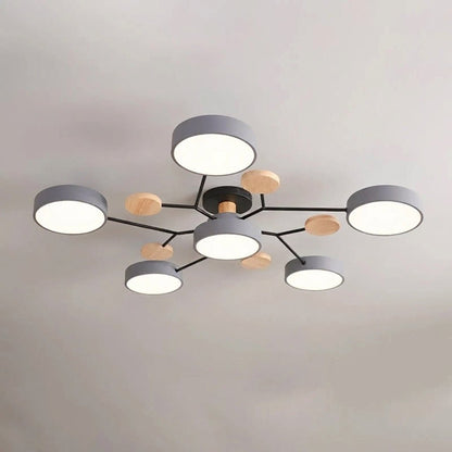 ARBORIA – Plafonnier LED scandinave au design naturel en forme de branche