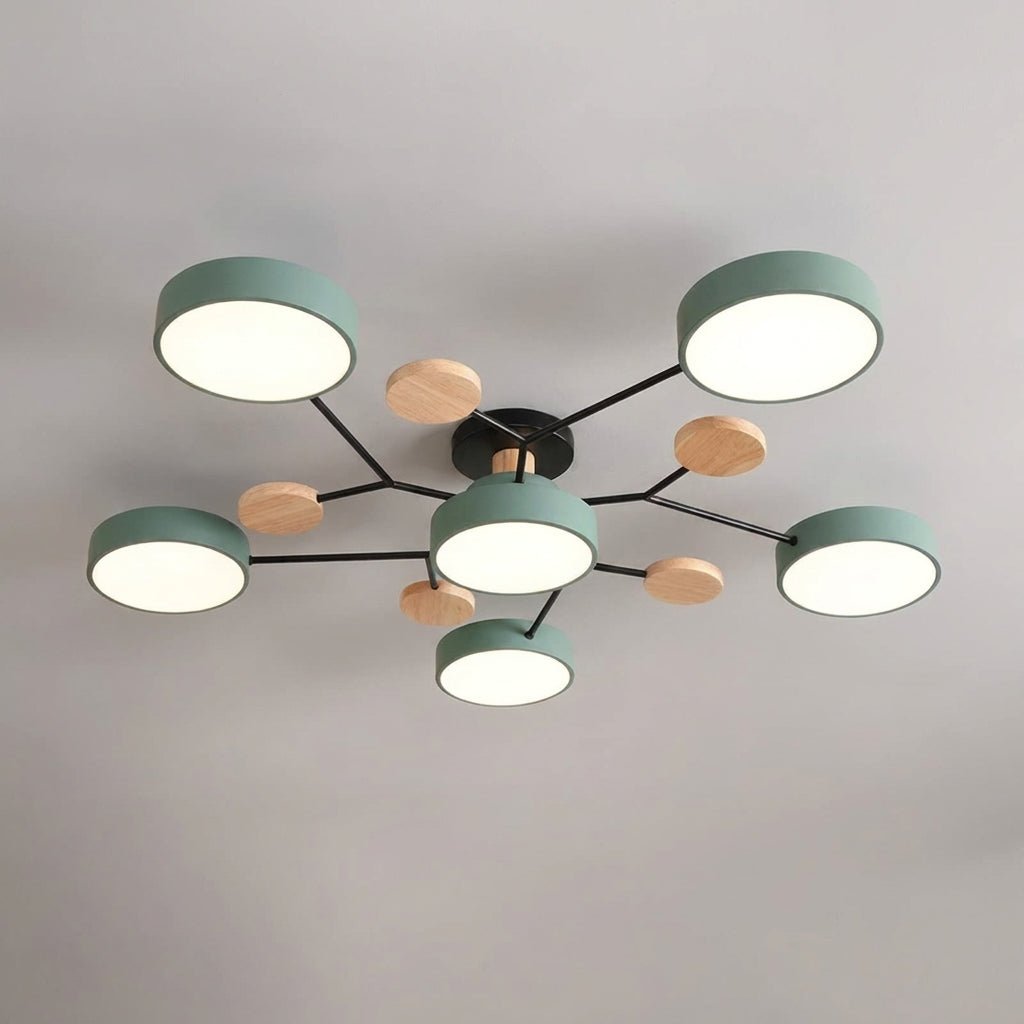 ARBORIA – Plafonnier LED scandinave au design naturel en forme de branche