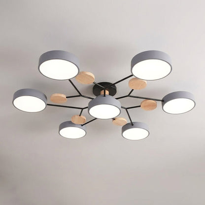 ARBORIA – Plafonnier LED scandinave au design naturel en forme de branche