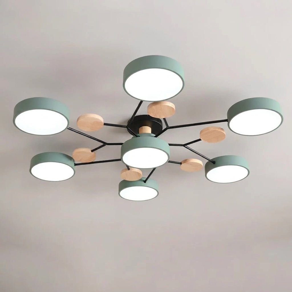 ARBORIA – Plafonnier LED scandinave au design naturel en forme de branche