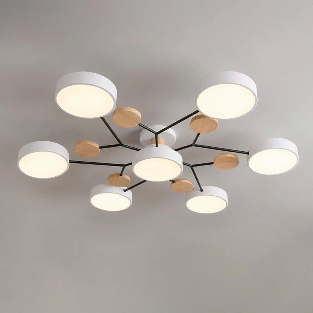ARBORIA – Plafonnier LED scandinave au design naturel en forme de branche