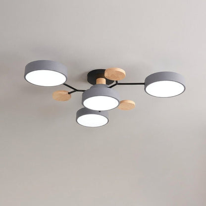ARBORIA – Plafonnier LED scandinave au design naturel en forme de branche