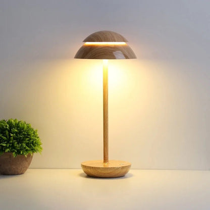 SCANDORA – Lámpara de mesa LED inalámbrica de diseño nórdico con control táctil