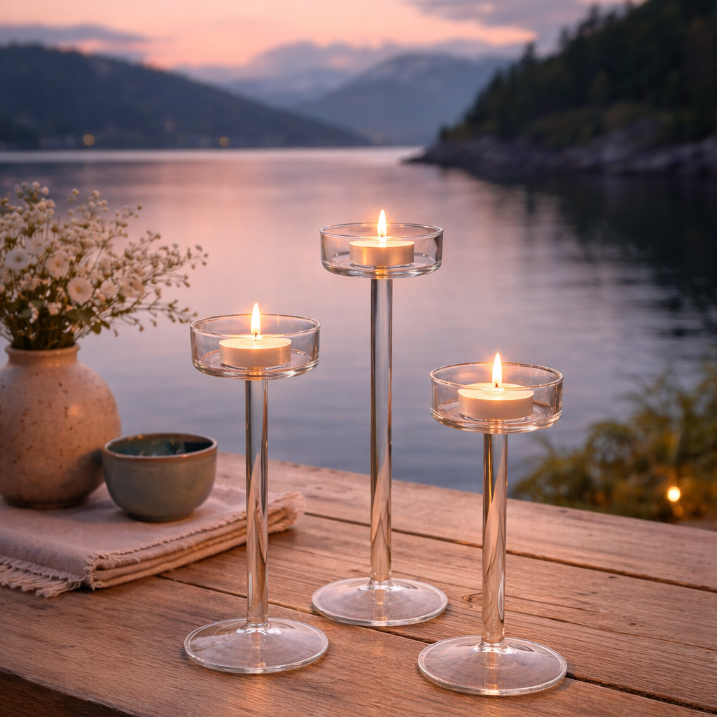 LUNELLE – Candle holders for cozy moments of light