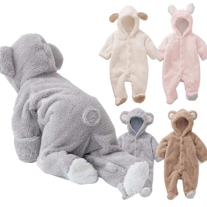 Newborn Cuddle – Superweicher & warmer Tier-Strampler für Babys