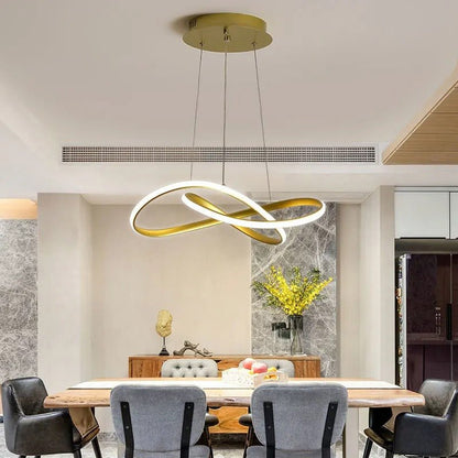 CLOVISHINE – Suspension élégante au design trèfle pour espaces modernes