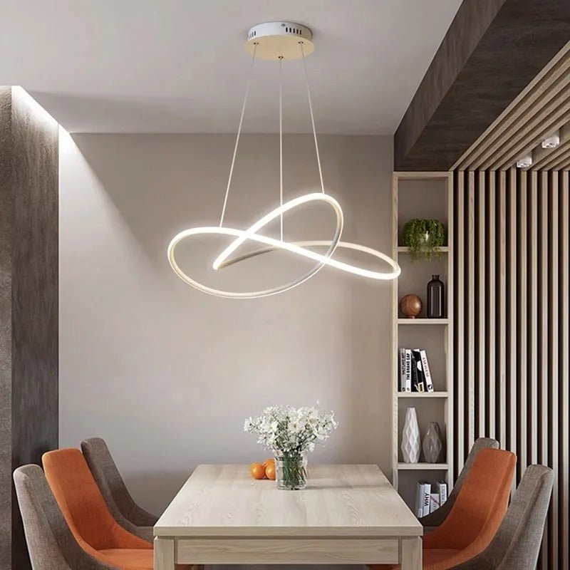 CLOVISHINE – Suspension élégante au design trèfle pour espaces modernes