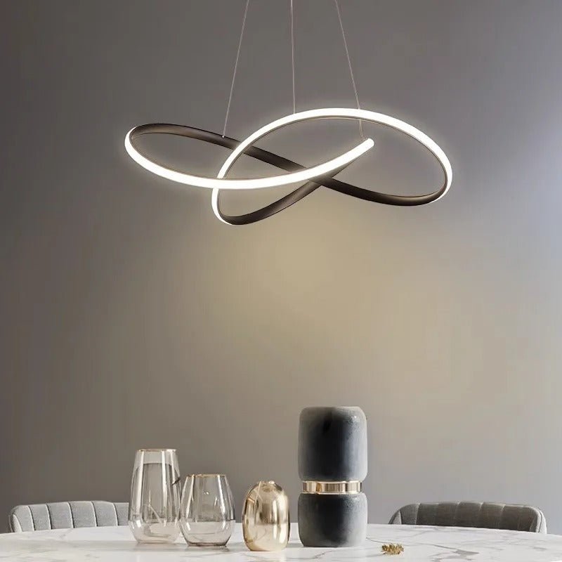 CLOVISHINE – Suspension élégante au design trèfle pour espaces modernes