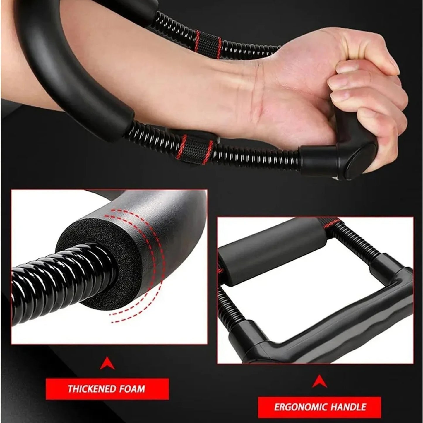 Gripmaster - Adjustable grip trainer for strengthening the hand & forearm