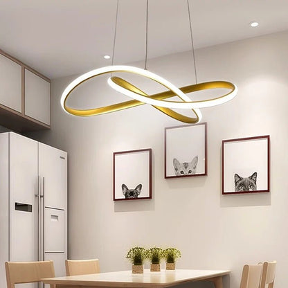 CLOVISHINE – Suspension élégante au design trèfle pour espaces modernes