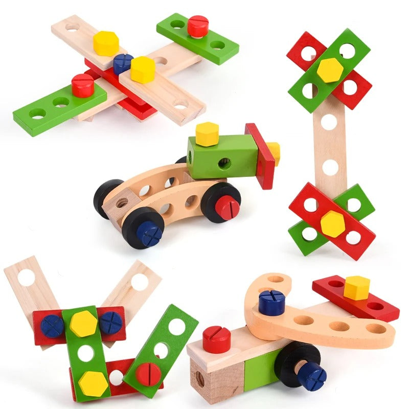 Buildaroo – La aventura colorida de construcción en madera para creativos