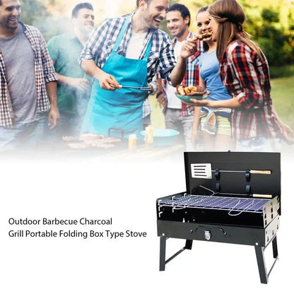 GrillMate Fold – Parrilla plegable de acero para camping y jardín