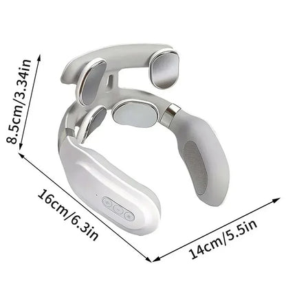 Luxury Neck Massager – 4-in-1 Nackenmassagegerät mit Wärme & Vibration