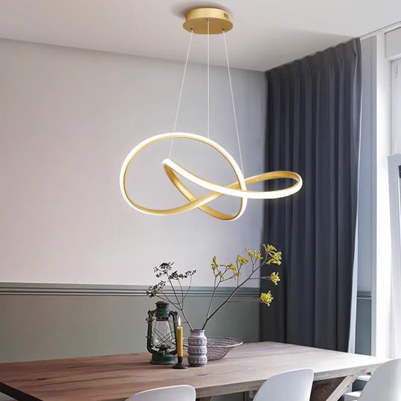 CLOVISHINE – Suspension élégante au design trèfle pour espaces modernes
