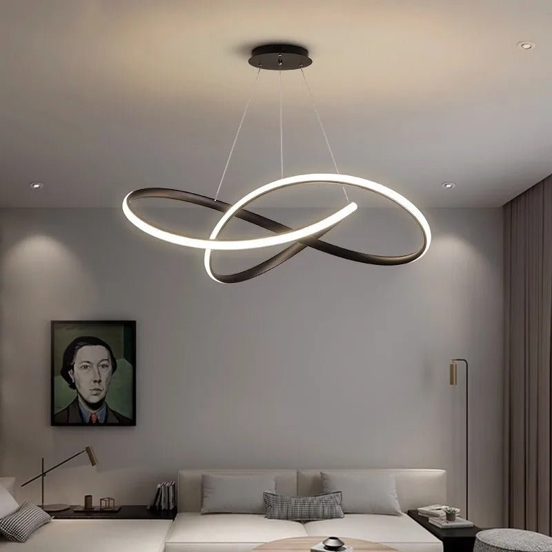 CLOVISHINE – Suspension élégante au design trèfle pour espaces modernes
