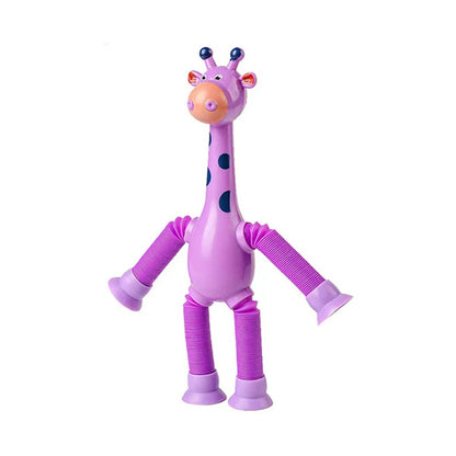 FlexiGiraffe – Dehnbares Saugnäpftassenspielzeug für kreative Kinder