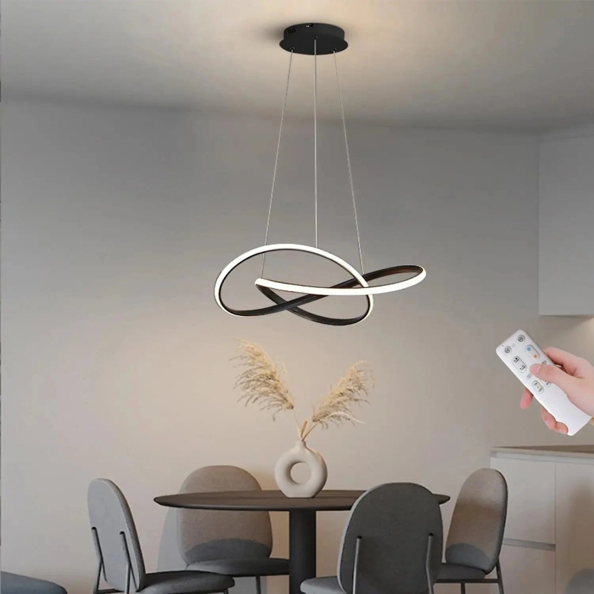 CLOVISHINE – Suspension élégante au design trèfle pour espaces modernes