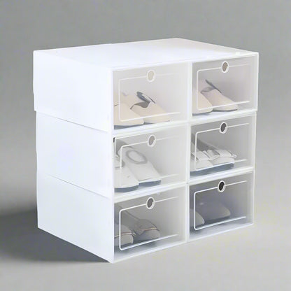 Stackable Shoe Box - Transparent storage solution