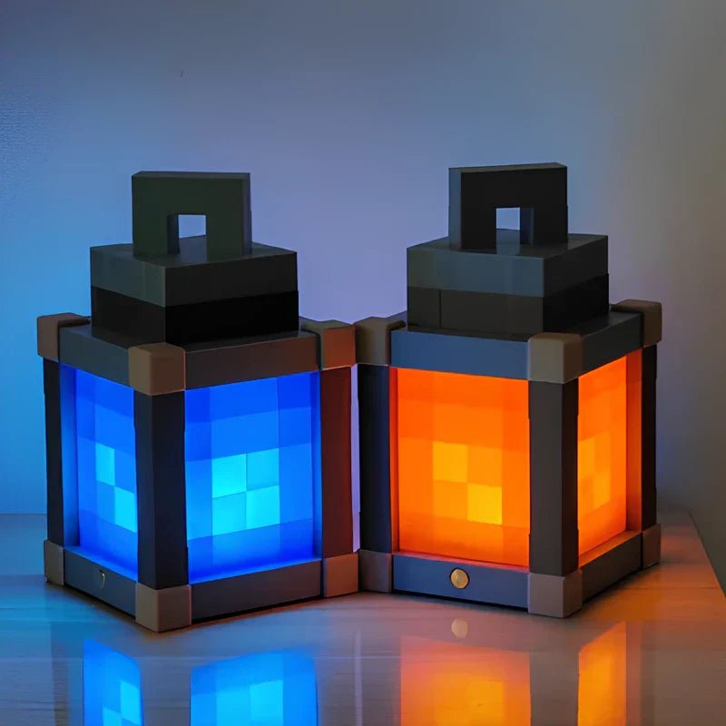 ARCADIA – Luz nocturna LED con diseño de píxeles, función recargable y vibras retro de videojuegos