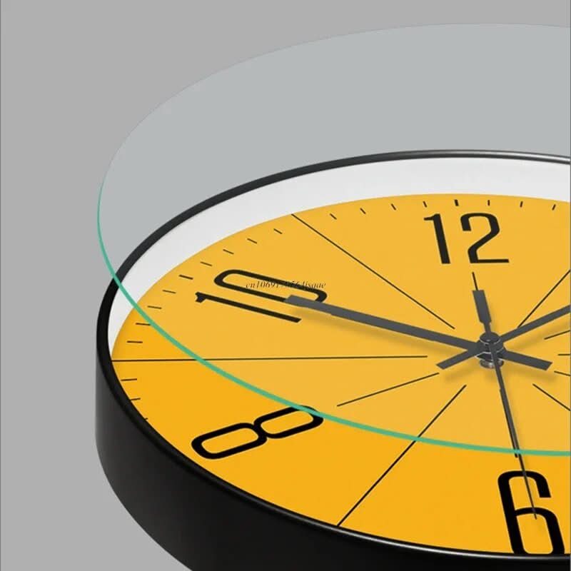 Horloge murale décorative à quartz moderne silencieuse et numérique Horloge murale décorative à quartz moderne silencieuse et numérique