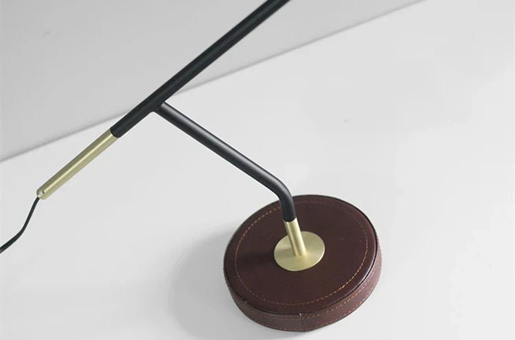 GLOVANCE – Moderne Metall-Tischlampe mit E27 LED für Lesen & Ambient Light