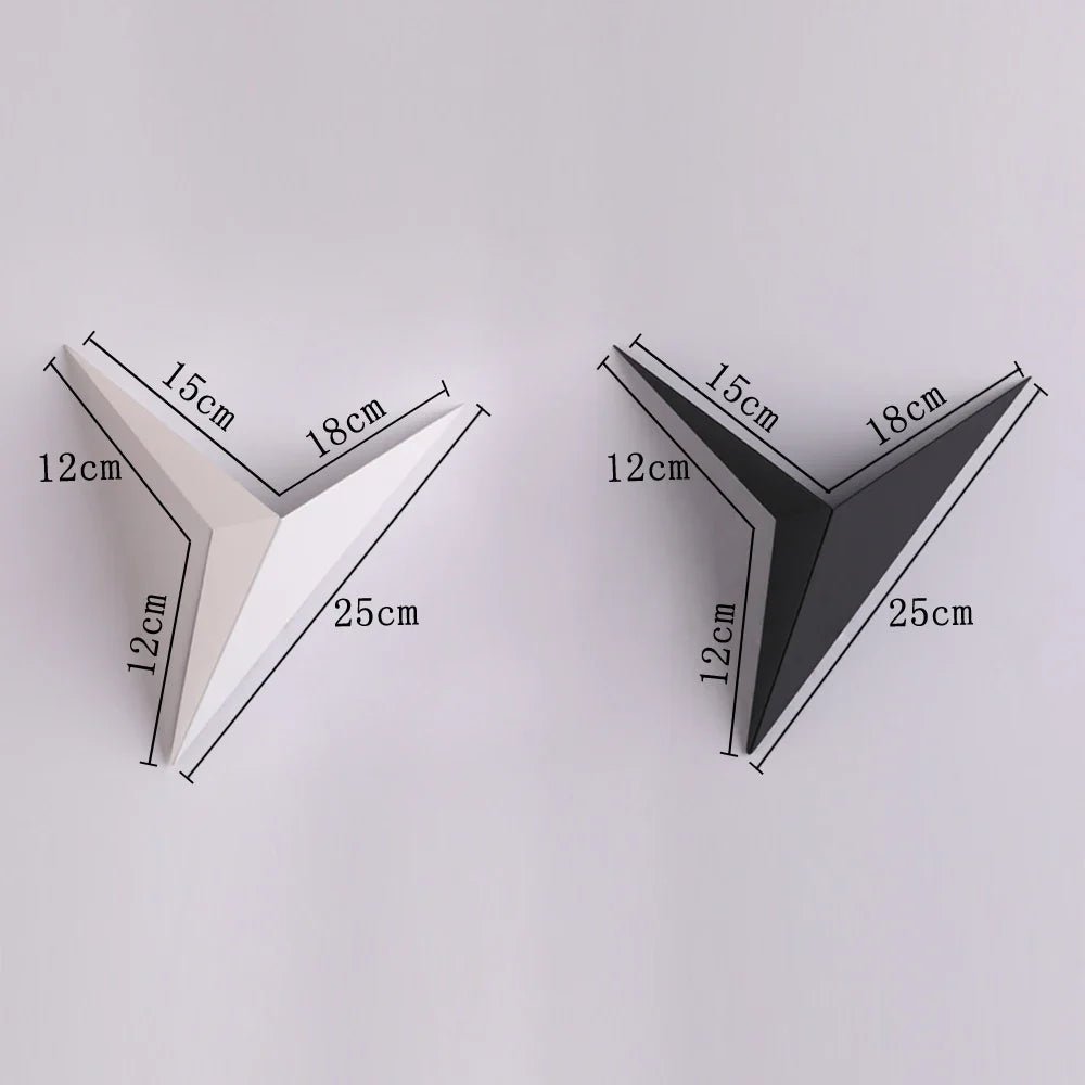 TRIGLOW – Lampada da parete LED triangolare design moderno