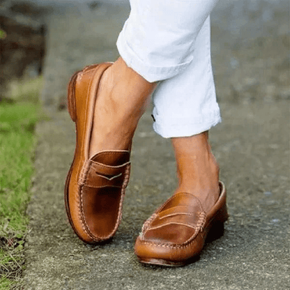 LADYLUX – Klassieke PU-lederen loafers voor elegante dagelijkse comfort