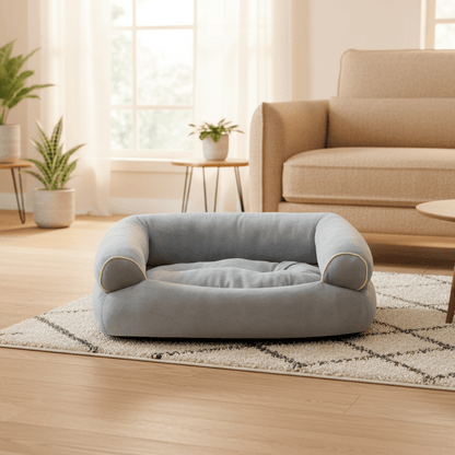 PAWFORT – Hochrand-orthopädisches Hundesofa für sicheren, gestützten Schlaf