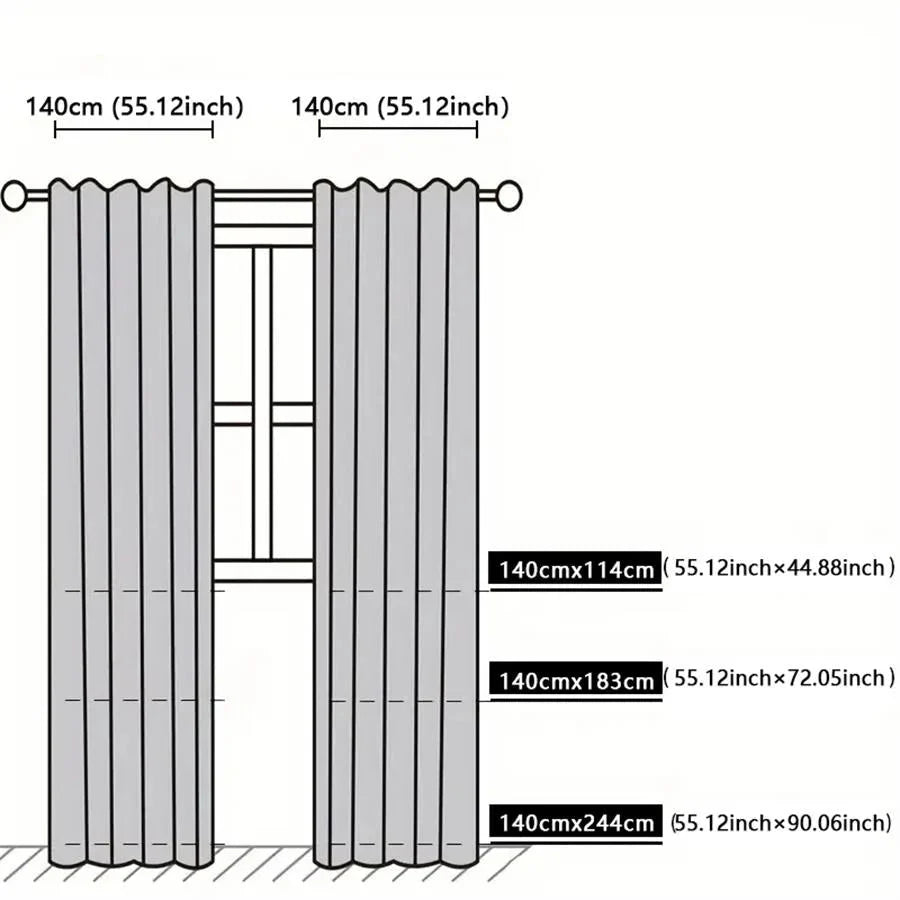TAILLACE – Elegant Lace Phoenix Tail Curtains