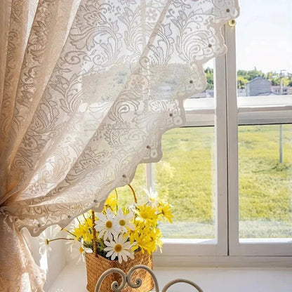 TAILLACE – Elegant Lace Phoenix Tail Curtains