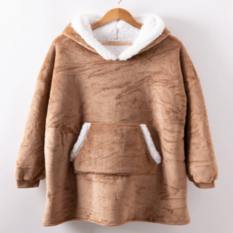 SNUGGOVA – Felpa con cappuccio in pile per un comfort assoluto