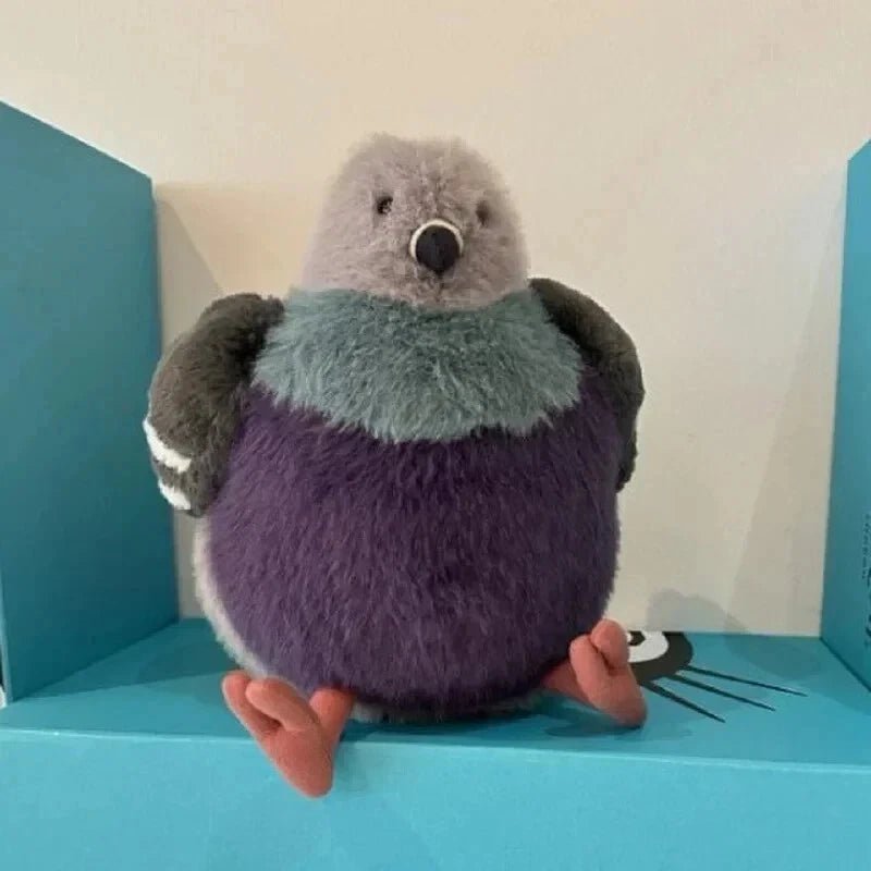 KISSPIGEON – Morbido peluche a forma di piccione per coccole e comfort