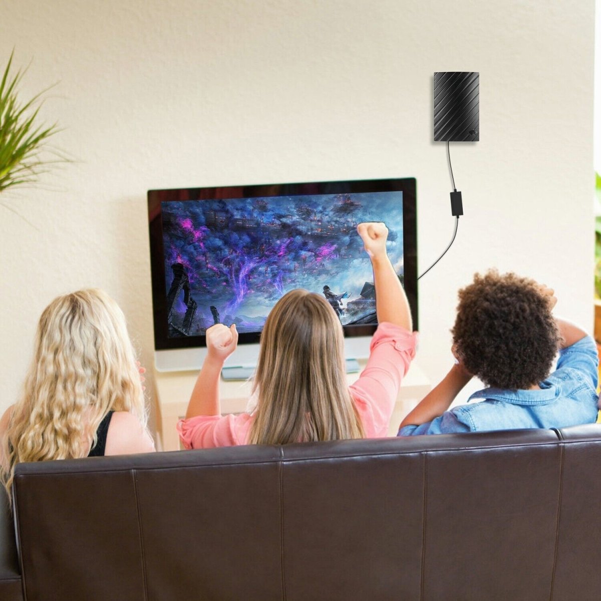 ULTRAWAVE – Antena HDTV con soporte 4K y amplia cobertura