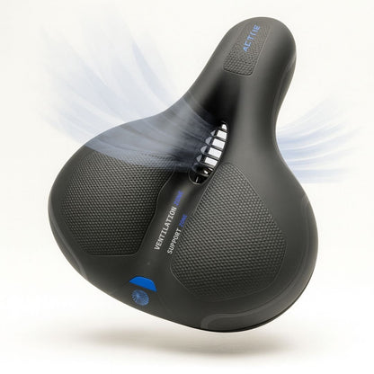 CYCLORELAX – Ergonomisch fietszadel met vering voor dagelijks gebruik en tochten