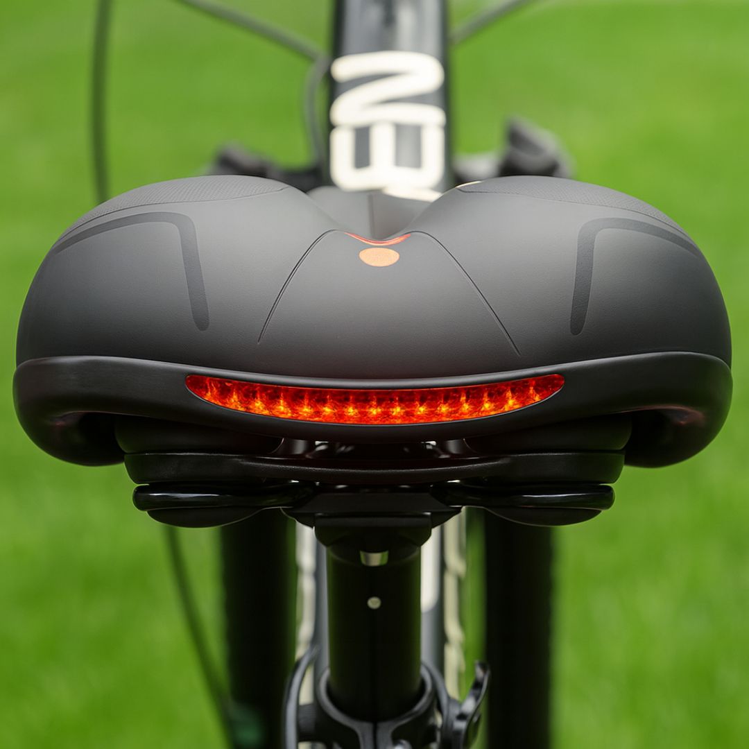CYCLORELAX – Ergonomisch fietszadel met vering voor dagelijks gebruik en tochten
