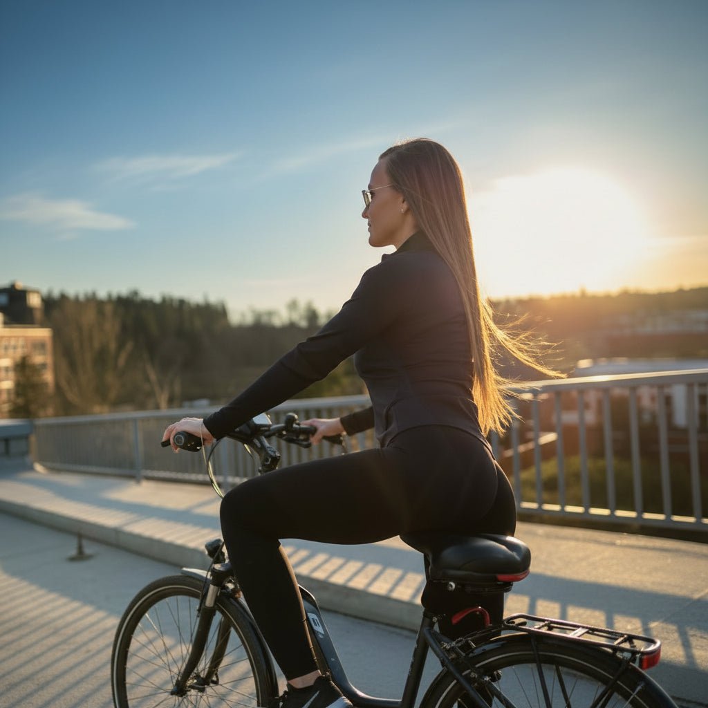 CYCLORELAX – Ergonomisch fietszadel met vering voor dagelijks gebruik en tochten