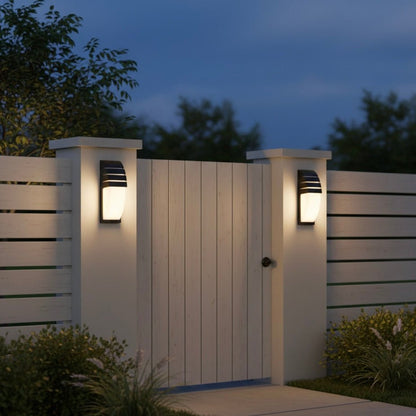 SHADORA – LED-Außenleuchte in elegantem Mattschwarz