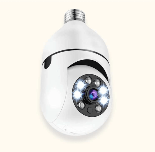 Intelligent security camera with 360° surveillance and WLAN function